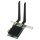 GRATISVERSAND | P-EW-7833AXP | Edimax EW-7833AXP - Kabelgebunden - PCI Express - WLAN / Bluetooth - Wi-Fi 6 (802.11ax) - 2400 Mbit/s - Schwarz | HAN: EW-7833AXP | Netzwerkadapter / Schnittstellen | EAN: 4717964703613
