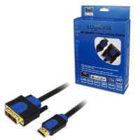 P-CHB3102 | LogiLink CHB3102 - 2 m - HDMI - DVI-D - Gold...