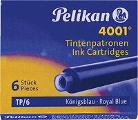 P-330795 | Pelikan TP/6 Blue - Tinte auf Pigmentbasis - Blau - Multi pack - 6 Stück(e) | 330795 | Verbrauchsmaterial