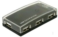P-61393 | Delock HUB USB 2.0 external 4 port - 480 Mbit/s...
