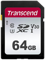 P-TS64GSDC300S | Transcend TS64GSDC300S - 64 GB - SDXC - Klasse 10 - NAND - 95 MB/s - 40 MB/s | TS64GSDC300S | Verbrauchsmaterial