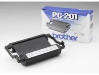 P-PC201 | Brother Mehrfachkassette - 420 Seiten - Schwarz - Brother FAX-1010 - FAX-1020 - FAX-1030 - FAX-1020e - FAX-1030e - FAX-1020Plus - FAX-1030Plus - Faxkassette + Farbband - Box - Wärmeübertragung | PC201 | Farbbänder |