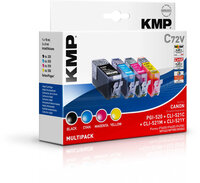 P-1508,0005 | KMP C72V - Tinte auf Pigmentbasis - Schwarz...