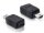 P-65155 | Delock USB-Adapter - Mini-USB, Typ B (M) - 5-polig Micro-USB Typ B (W) - Schwarz | 65155 | Zubehör