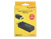 P-65571 | Delock 65571 - Displayport 1.2 - HDMI - Schwarz | Herst. Nr. 65571 | Kabel / Adapter | EAN: 4043619655717 |Gratisversand | Versandkostenfrei in Österrreich