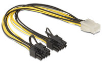 P-83433 | Delock PCI Express Stromkabel 6 Pin Buchse>...
