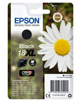 P-C13T18114012 | Epson Daisy Singlepack Black 18XL Claria Home Ink - Hohe (XL-) Ausbeute - Tinte auf Pigmentbasis - 11,5 ml - 470 Seiten - 1 Stück(e) | C13T18114012 | Verbrauchsmaterial