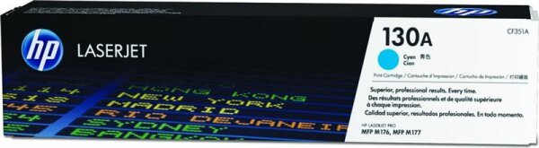 HP Color LaserJet 130A - Tonereinheit Original - Cyan - 1.000 Seiten
