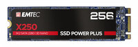 P-ECSSD256GX250 | EMTEC X250 - 256 GB - M.2 - 520 MB/s | ECSSD256GX250 | PC Komponenten