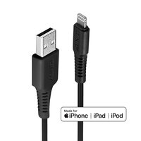 P-31322 | Lindy 31322 3m USB A Männlich Männlich Schwarz USB Kabel | 31322 | Zubehör