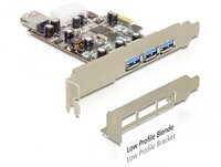 P-89281 | Delock PCI Express Card > 3 x extern + 1 x intern USB 3.0 - USB-Adapter - PCI Express x1 | 89281 | PC Komponenten