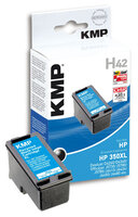 KMP H42 - Tinte auf Pigmentbasis - Schwarz - HP DeskJet D 4260 - D 4300 - D 4360 - J 5700 - J 5725 - J 5730 - J 5735 - J 5740 - J 5750 - J 5780 - J 5785,... - 1 Stück(e) - Tintenstrahldrucker - Box