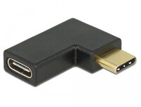 Delock 65915 - 1 x USB Type-C Male - 1 x USB 3.1 Gen 2 Type-C™ female - Schwarz