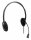 P-179850 | Manhattan Stereo USB-Headset - Federleichtes - ohraufliegendes Design (On-Ear) - kabelgebunden - USB-A-Stecker - verstellbares Mikrofon - schwarz - Kopfhörer - Kopfband - Büro/Callcenter - Schwarz - Binaural - 1,5 m | 179850 | Audio, Video & Hi