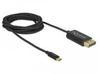 Delock 83710 - 2 m - USB Typ-C - DisplayPort - Männlich - Männlich - Gerade