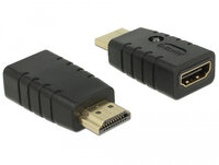 P-63320 | Delock 63320 - 1 x HDMI-A 19 pin - 1 x HDMI-A 19 pin - Schwarz | 63320 | Zubehör