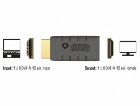 P-63320 | Delock 63320 - 1 x HDMI-A 19 pin - 1 x HDMI-A 19 pin - Schwarz | Herst. Nr. 63320 | Kabel / Adapter | EAN: 4043619633203 |Gratisversand | Versandkostenfrei in Österrreich
