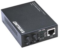 P-506519 | Intellinet Fast Ethernet Medienkonverter - 10/100Base-TX auf 100Base-FX (ST) Multimode - 2 km - 100 Mbit/s - IEEE 802.3 - IEEE 802.3u - Schnelles Ethernet - 10,100 Mbit/s - Voll - Halb - ST | 506519 | Netzwerkgeräte |