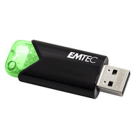 P-ECMMD64GB113 | EMTEC Click Easy - 64 GB - USB Typ-A - 3.2 Gen 1 (3.1 Gen 1) - Ohne Deckel - Schwarz - Grün | ECMMD64GB113 | Verbrauchsmaterial