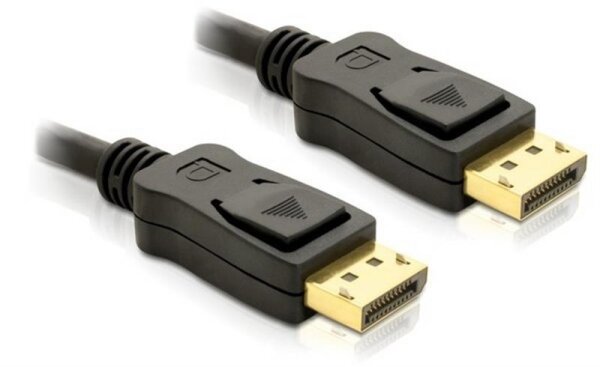 Delock Video- / Audiokabel - 20-poliger DisplayPort (M) - 20-poliger DisplayPort (M) - 3 m - Schwarz