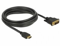 P-85655 | Delock 85655 - 3 m - HDMI Typ A (Standard) - DVI - Männlich - Männlich - Gerade | Herst. Nr. 85655 | Kabel / Adapter | EAN: 4043619856558 |Gratisversand | Versandkostenfrei in Österrreich