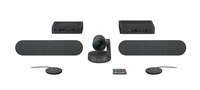 P-960-001224 | Logitech Rally Ultra-HD ConferenceCam - Gruppen-Videokonferenzsystem - 4K Ultra HD - 60 fps - 15x - Schwarz | 960-001224 | Netzwerktechnik