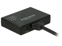 P-87700 | Delock 87700 - HDMI - 2x HDMI - Schwarz - 0,6 m - 3840 x 2160 | 87700 | Zubehör