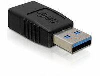 Delock USB-Adapter - 9-polig USB Typ A (M) - 9-polig USB Typ A (W) ( USB / Hi-Speed USB / USB 3.0 )