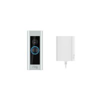 Ring Video Doorbell Pro 2 Plug-in - Nickel - Satinierter...