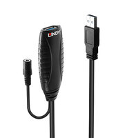 Lindy USB 3.0 Active Repeater Cable - USB-Erweiterung - bis zu 10 m