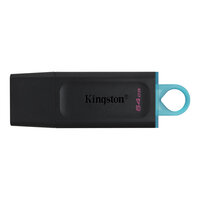 P-DTX/64GB | Kingston DataTraveler Exodia - 64 GB - USB Typ-A - 3.2 Gen 1 (3.1 Gen 1) - Kappe - 11 g - Schwarz | DTX/64GB | Verbrauchsmaterial
