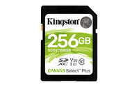 Kingston Canvas Select Plus - 256 GB - SDXC - Klasse 10 - UHS-I - 100 MB/s - 85 MB/s