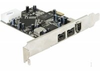 P-89153 | Delock PCI Express card FireWire A / B - Videoschnittkarte - PCI Express x1 | 89153 | PC Komponenten