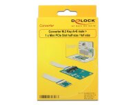 P-62848 | Delock 62848 - Mini PCI Express - M.2 - 0 - 80 °C - Box | Herst. Nr. 62848 | Kabel / Adapter | EAN: 4043619628483 |Gratisversand | Versandkostenfrei in Österrreich