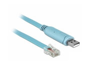 Delock 63289 - USB Typ-A - RJ-45 - Blau - FTDI FT232RL - 256 B - Polybag