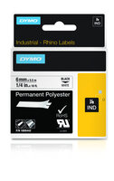Dymo Rhino Permanent Polyester - Polyester - permanenter Klebstoff