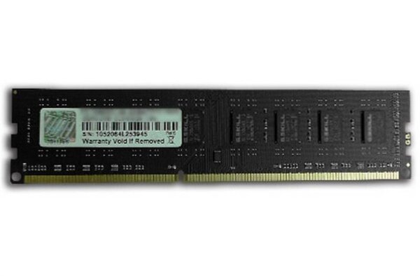 G.Skill 4GB PC3-10600 - 4 GB - 1 x 4 GB - DDR3 - 1333 MHz - 240-pin DIMM
