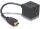 Delock Video- / Audio-Adapter - HDMI - HDMI, 19-polig (M) - HDMI, 19-polig (W) - 20 cm