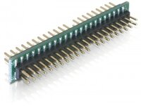 Delock Adapter 44 pin IDE male > 44 pin IDE male - IDE internal gender changer - IDC 44-polig