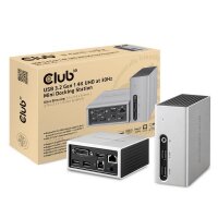 P-CSV-3104D | Club 3D USB 3.0 4K Mini Docking Station,...