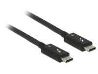 Delock 84847 - 2 m - USB C - USB C - USB 3.2 Gen 2 (3.1 Gen 2) - Männlich/Männlich - Schwarz