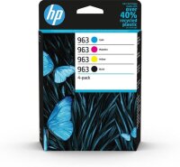 Y-6ZC70AE | HP 963 4er-Pack OriginalDruckerpatronen Schwarz/Cyan/Magenta/Gelb - Tinte auf Pigmentbasis - Tinte auf Pigmentbasis - 47,86 ml - 1000 Seiten - 5 Stück(e) - Kombi-Packung | 6ZC70AE | Verbrauchsmaterial