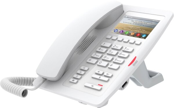 L-H5-WHITE | Fanvil Hoteltelefon H5 weiß - VoIP-Telefon - DHCP | H5-WHITE | Telekommunikation