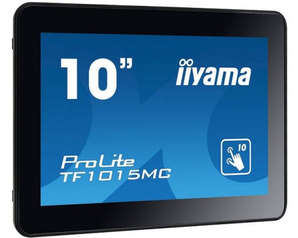 Y-TF1015MC-B2 | Iiyama TF1015MC-B2 - 25,6 cm (10.1 Zoll) - 450 cd/m² - VA - 16:10 - 1280 x 800 Pixel - LED | TF1015MC-B2 | Displays & Projektoren