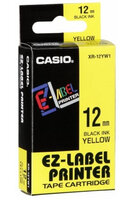 I-XR-12YW | Casio XR-12YW1 - Selbstklebend - Schwarz auf Gelb | XR-12YW | Verbrauchsmaterial