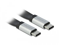 P-85926 | Delock 85926 - 0,22 m - USB C - USB C - USB 3.2 Gen 2 (3.1 Gen 2) - 10000 Mbit/s - Schwarz - Silber | 85926 | Zubehör