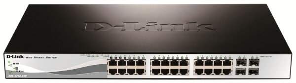 D-Link DGS-1210-28P - Managed - L2 - Vollduplex - Power over Ethernet (PoE) - Rack-Einbau - 1U