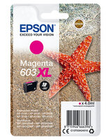P-C13T03A34010 | Epson Singlepack Magenta 603XL Ink - Hohe (XL-) Ausbeute - 4 ml - 1 Stück(e) | C13T03A34010 | Verbrauchsmaterial