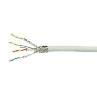 LogiLink CPV0053. Kabellänge: 50 m, Kabelstandard: Cat7, Kabelschirmung: S/FTP (S-STP), Datenübertragungsrate: 10000 Mbit/s