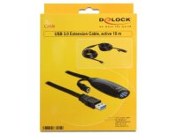 P-83415 | Delock USB3.0-A - USB3.0-A - 10m - 10 m - USB A...